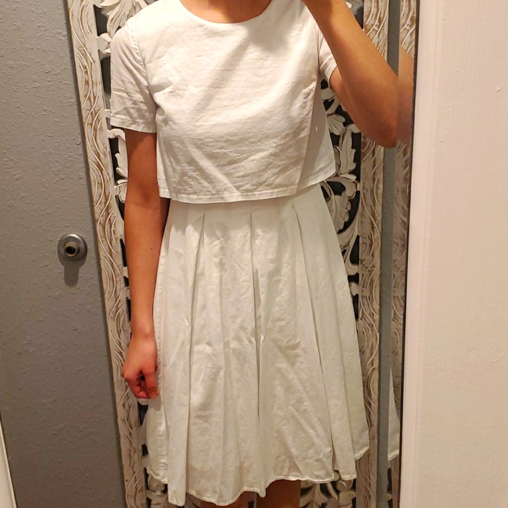 White dress